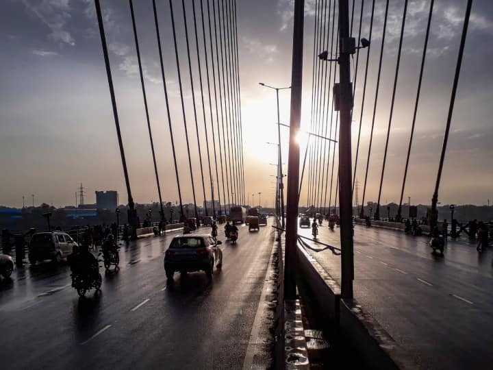 दिल्ली सिग्नेचर ब्रिज यूपी बॉर्डर सिग्नल फ्री ट्रैवल न्यूज एएनएन