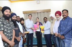 जिमनास्टिक प्रतियोगिता में पांच स्वर्ण पदक प्राप्त कर भिलाई की गौरव जपनीत कौर को शुभकामनाऐं :- इंद्रजीत